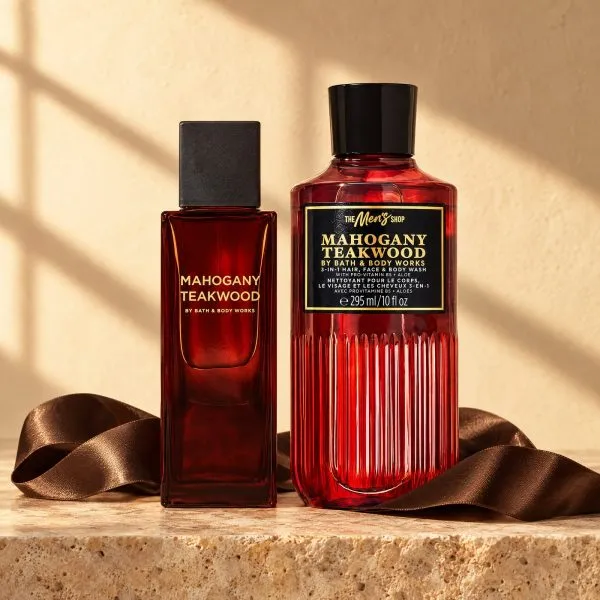 Mahogany Teakwood Cologne & Body Wash Gift Set for Him – Bath & Body Works