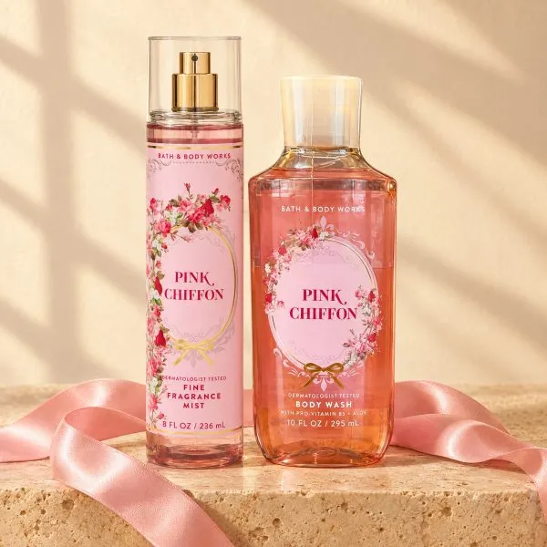 Pink Chiffon Mist & Body Wash Gift Set – Bath & Body Works