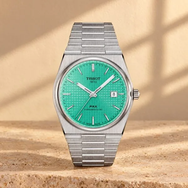 Tissot PRX Powermatic 80 Men's Watch 40mm – Mint Green