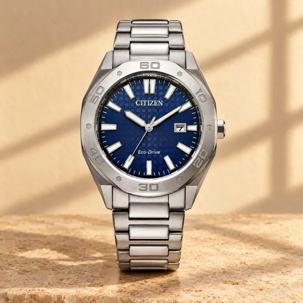 Citizen Eco-Drive Men's Watch 41mm – Blue BM7630-80L
